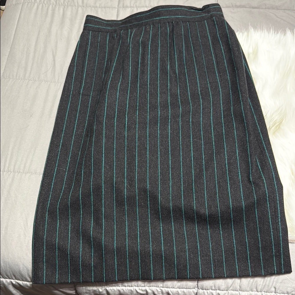 ESCADA vintage cashmere blend skirt